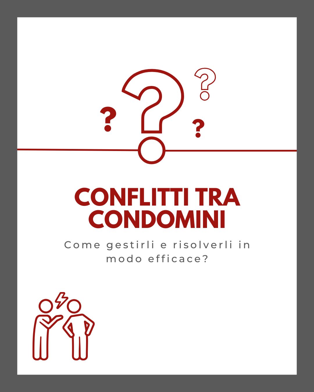 conflitti tra condomini