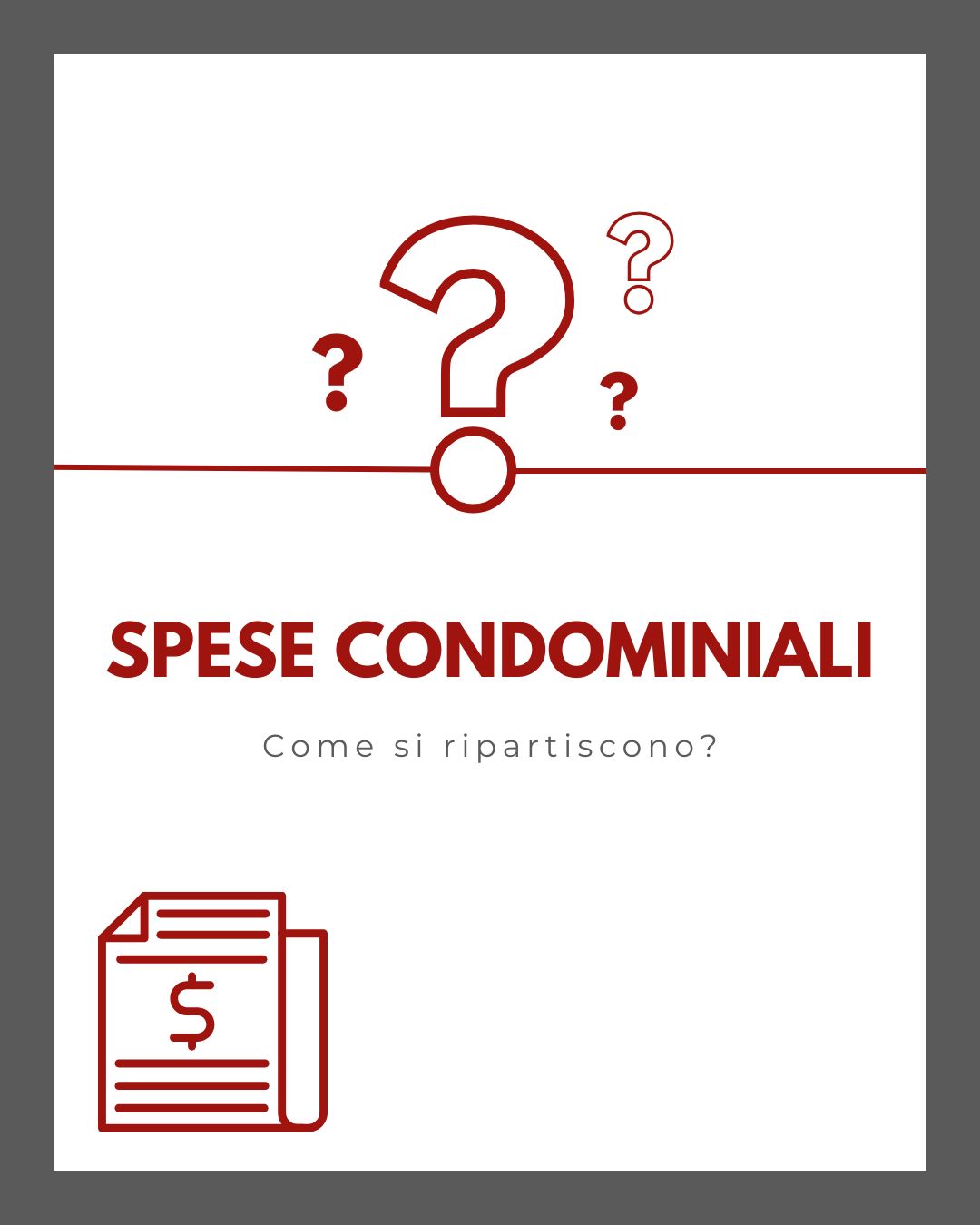 Immagini spese condominiali come si ripartiscono